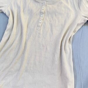 H&M Kids Beige Button-Up Shirt